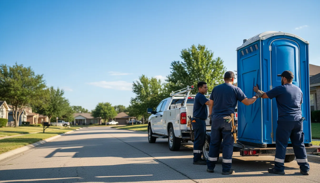 Portable Toilet Rental in Dearing, KS near me